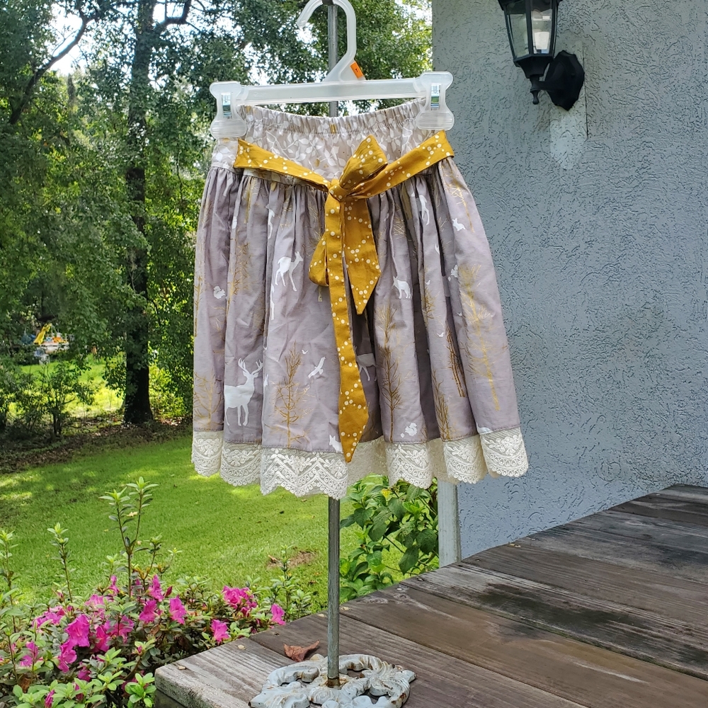 Giggle moon reindeer skirt 7